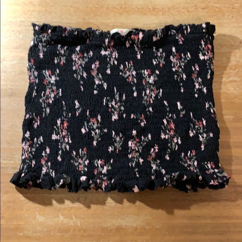 Floral crop top